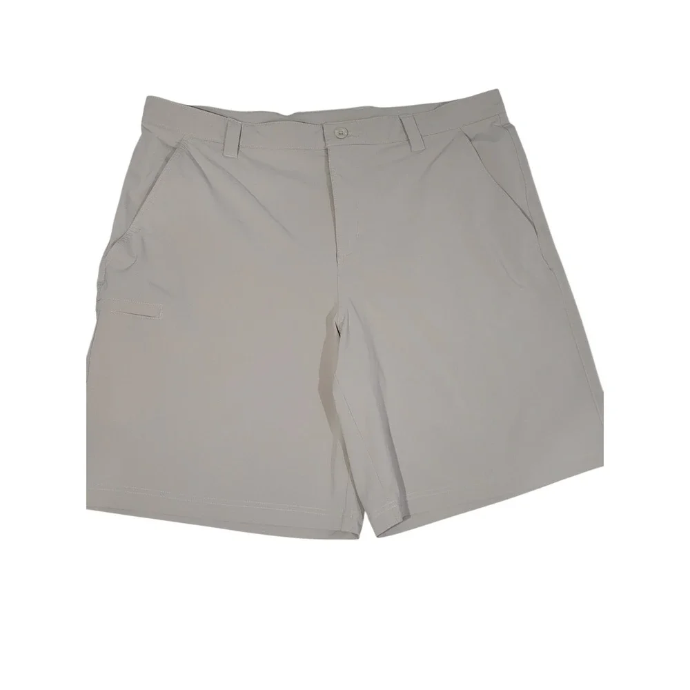 Columbia PFG Shorts Men Size 40 Tan Performance Fishing Gear Stretch Lightweight